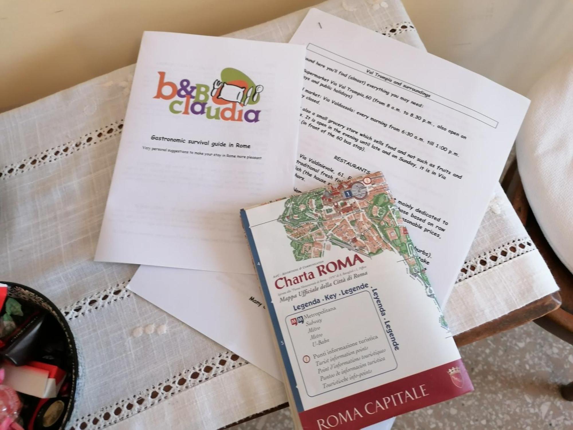 Claudia B&B Rome Bagian luar foto